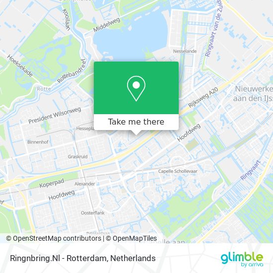 Ringnbring.Nl - Rotterdam Karte