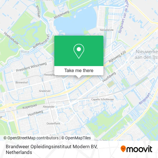 Brandweer Opleidingsinstituut Modern BV map