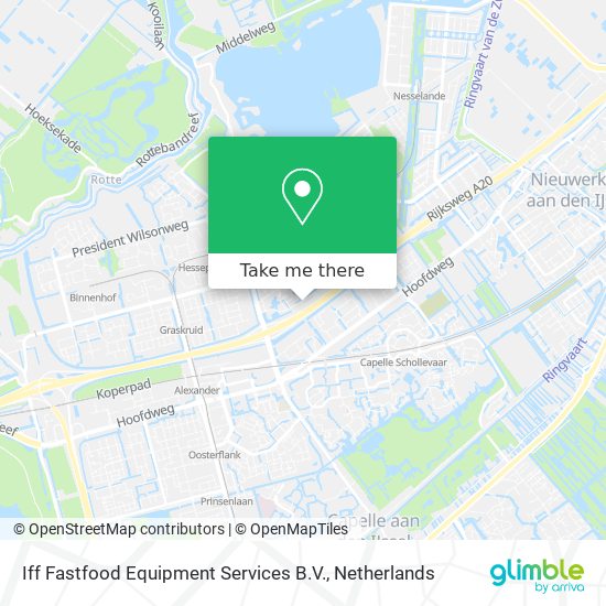 Iff Fastfood Equipment Services B.V. map