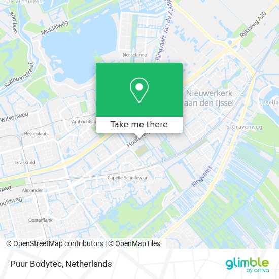 Puur Bodytec map