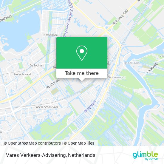 Vares Verkeers-Advisering map