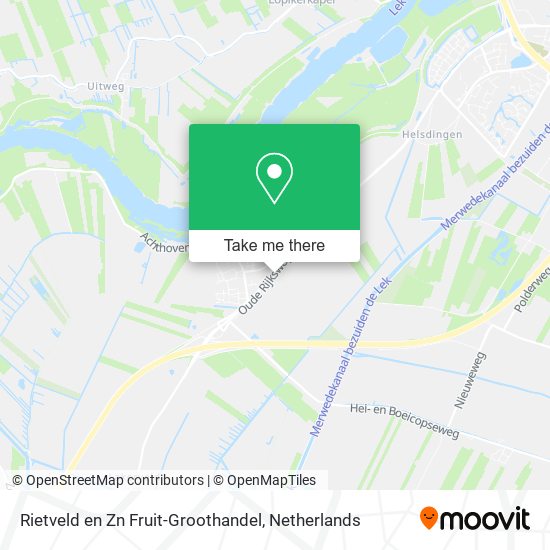 Rietveld en Zn Fruit-Groothandel map