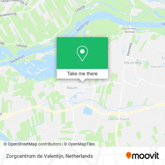 Zorgcentrum de Valentijn map