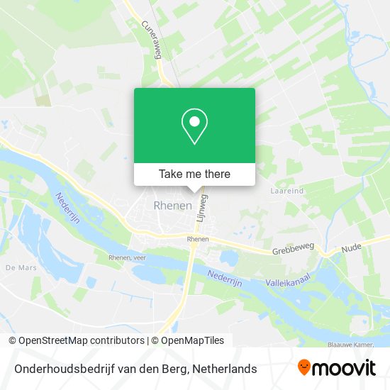 Onderhoudsbedrijf van den Berg map