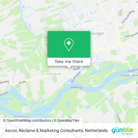 Ascon, Reclame & Marketing Consultants map