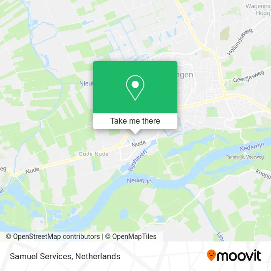 Samuel Services map