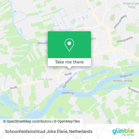 Schoonheidsinstituut Joke Elerie Karte