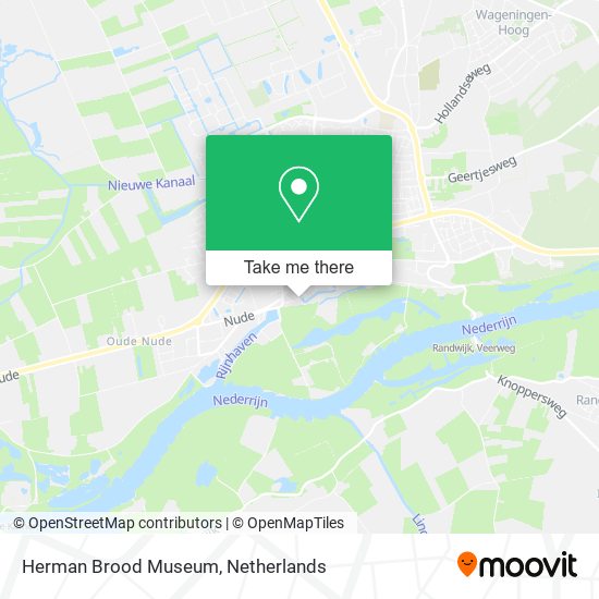 Herman Brood Museum map