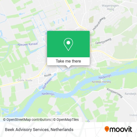 Beek Advisory Services map