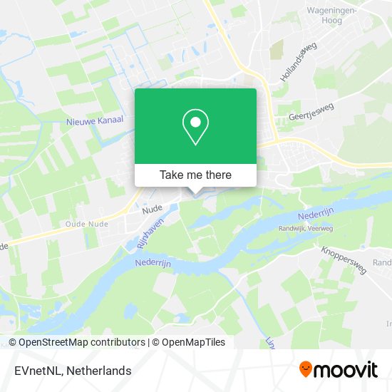 EVnetNL Karte