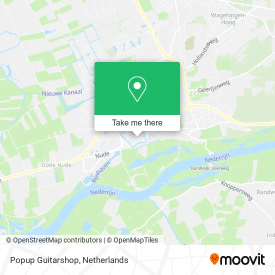 Popup Guitarshop map