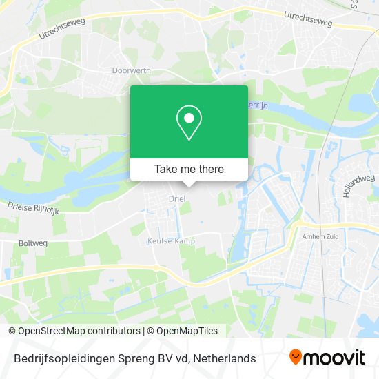 Bedrijfsopleidingen Spreng BV vd map