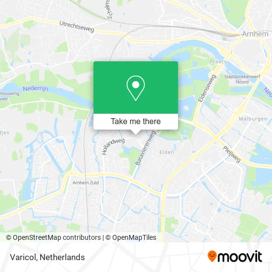 Varicol map