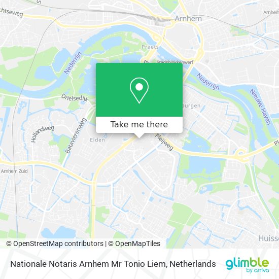 Nationale Notaris Arnhem Mr Tonio Liem map