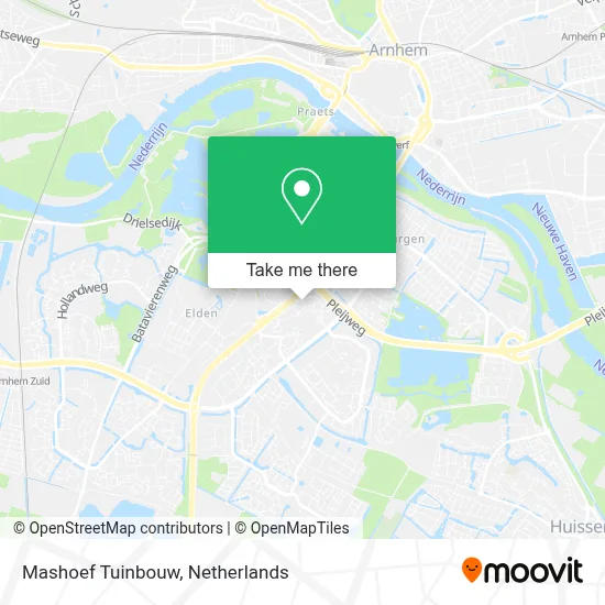 Mashoef Tuinbouw map