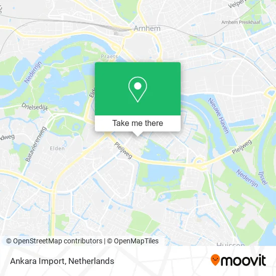 Ankara Import map