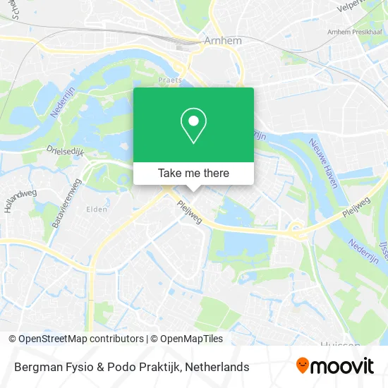 Bergman Fysio & Podo Praktijk map