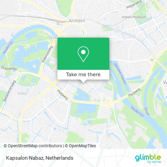 Kapsalon Nabaz map