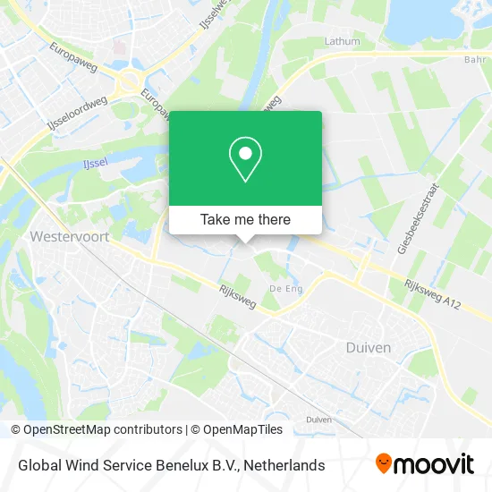 Global Wind Service Benelux B.V. map