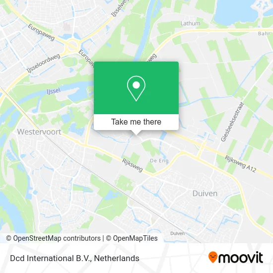 Dcd International B.V. map