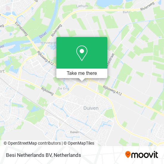 Besi Netherlands BV map