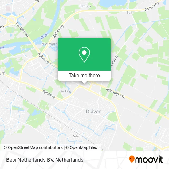 Besi Netherlands BV map