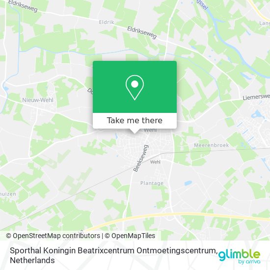 Sporthal Koningin Beatrixcentrum Ontmoetingscentrum map