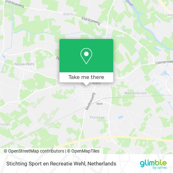 Stichting Sport en Recreatie Wehl Karte