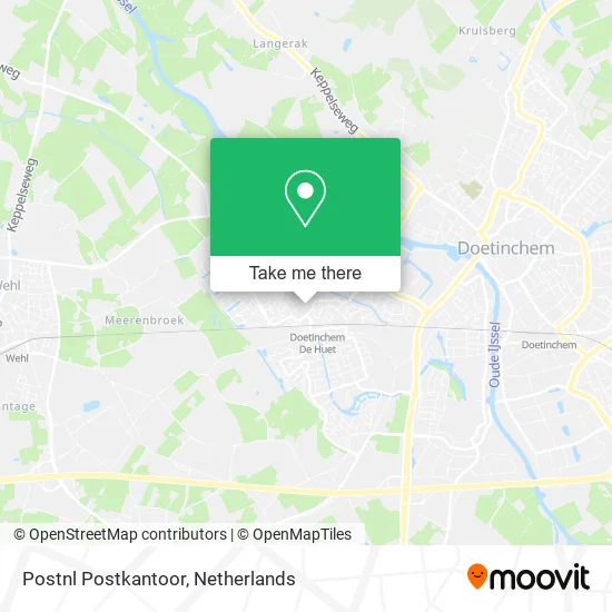Postnl Postkantoor map