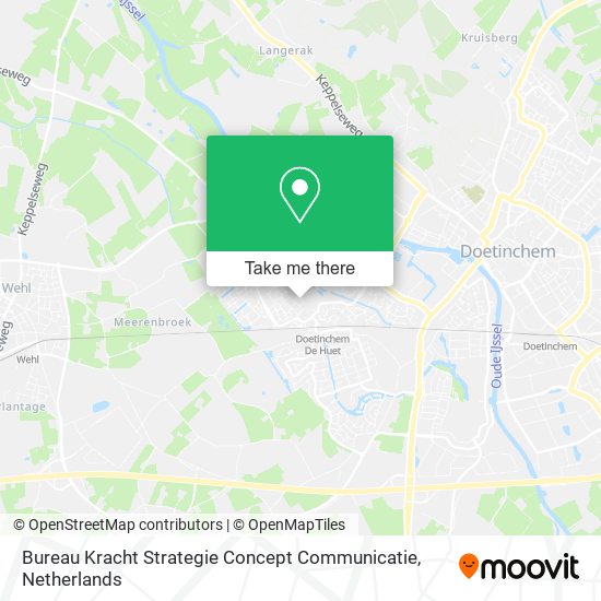 Bureau Kracht Strategie Concept Communicatie map