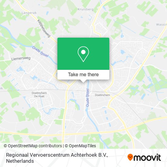 Regionaal Vervoerscentrum Achterhoek B.V. map