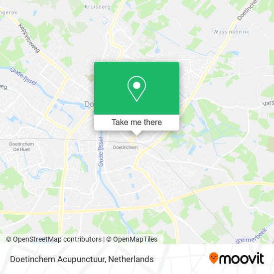 Doetinchem Acupunctuur map