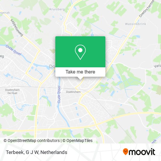 Terbeek, G J W map