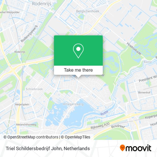 Triel Schildersbedrijf John map