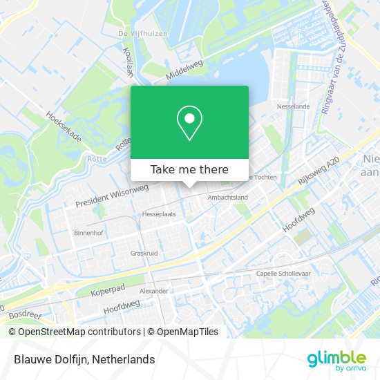 Blauwe Dolfijn map