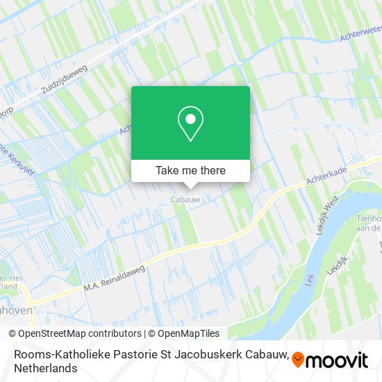 Rooms-Katholieke Pastorie St Jacobuskerk Cabauw map