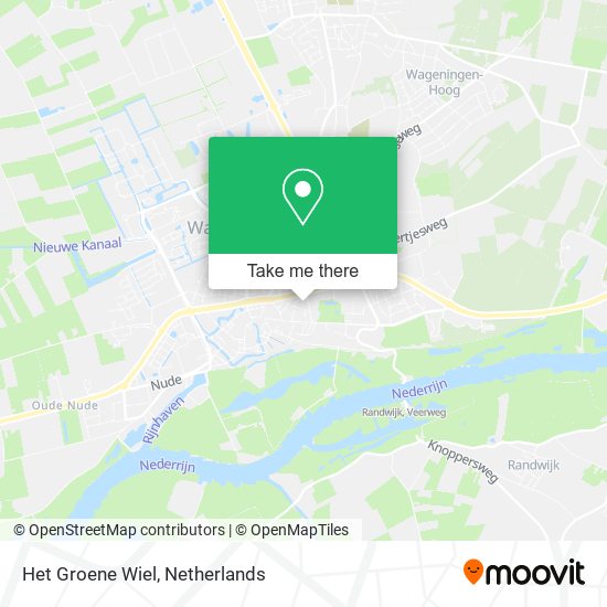 Het Groene Wiel map