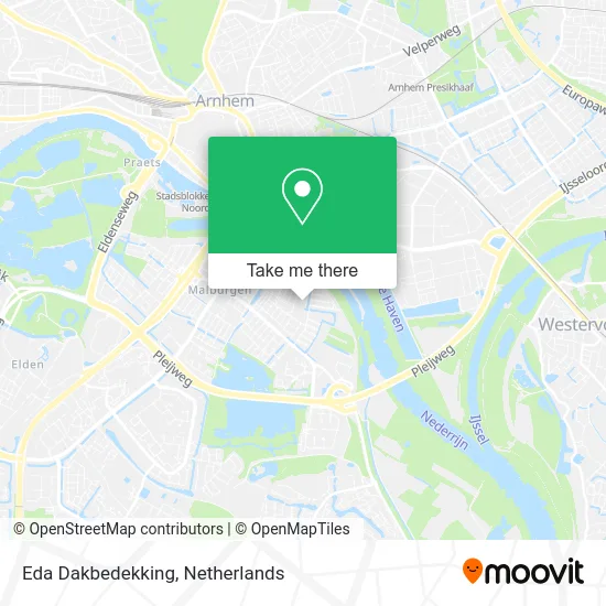 Eda Dakbedekking map