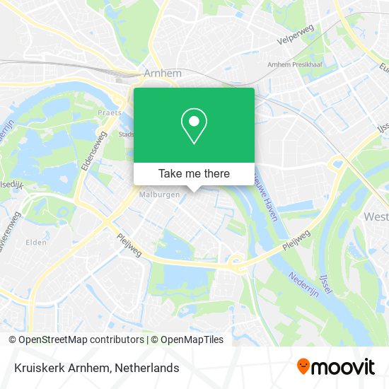 Kruiskerk Arnhem Karte