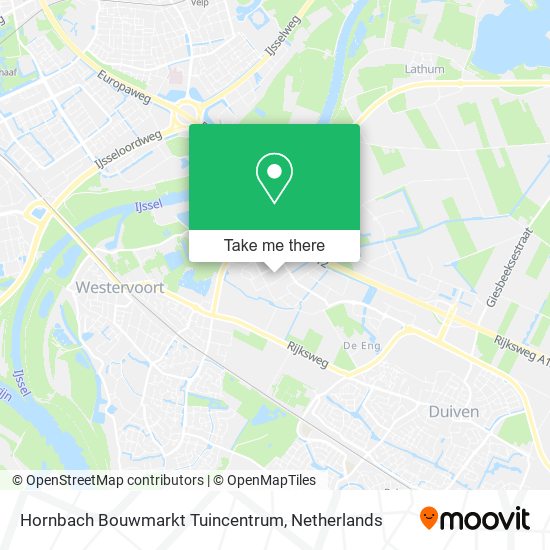 Hornbach Bouwmarkt Tuincentrum Karte