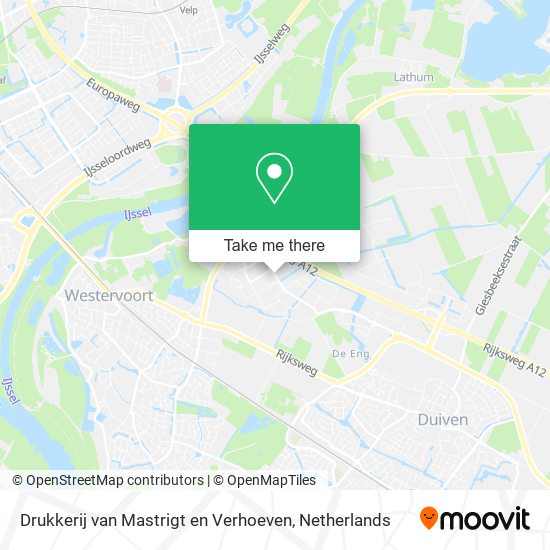 Drukkerij van Mastrigt en Verhoeven map