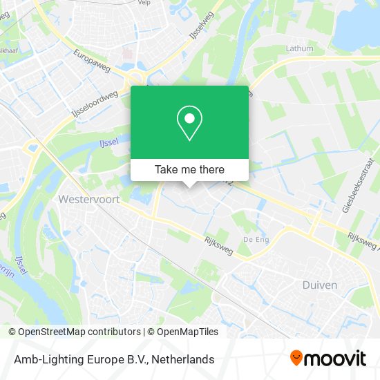 Amb-Lighting Europe B.V. map