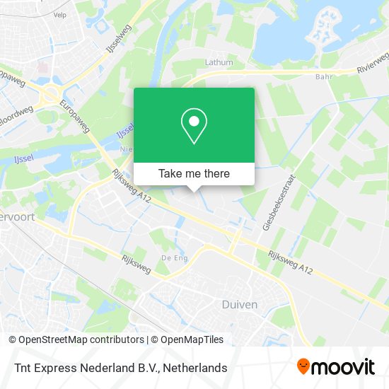 Tnt Express Nederland B.V. map