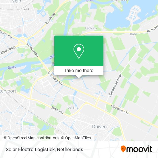 Solar Electro Logistiek map