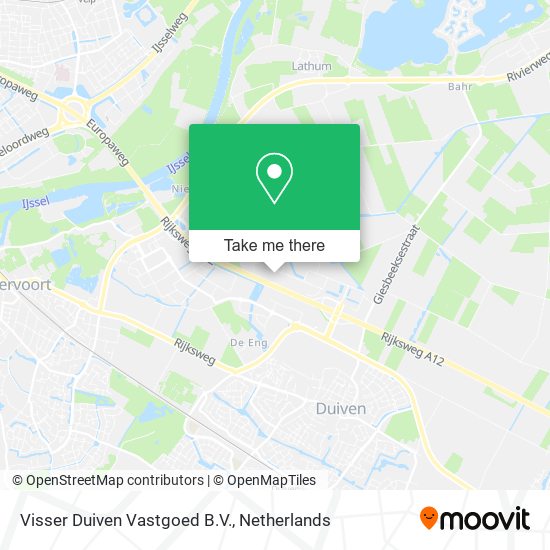 Visser Duiven Vastgoed B.V. map