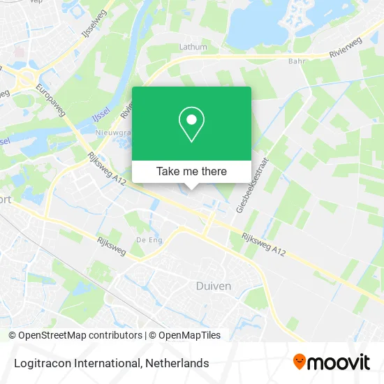 Logitracon International map