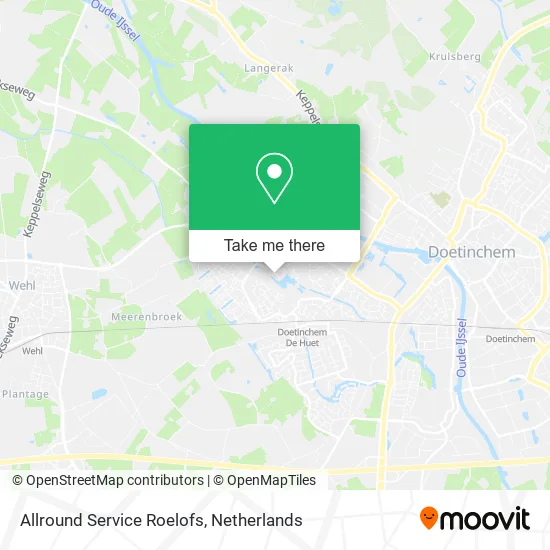 Allround Service Roelofs map