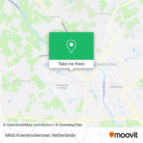 Mldd Koeriersdiensten map