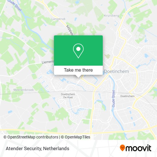 Atender Security map