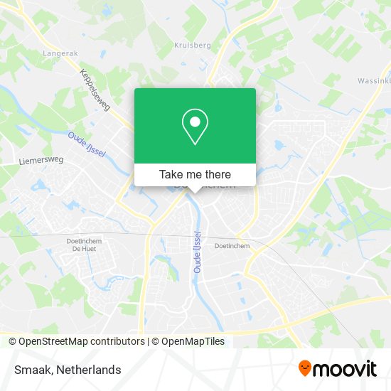 Smaak map